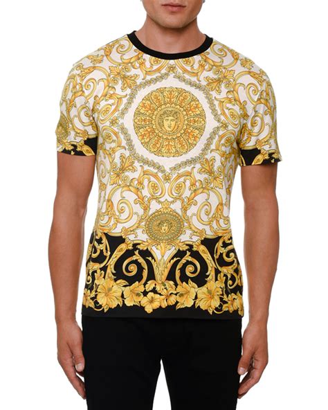 versace tshirt mens|Versace t shirts men 's.